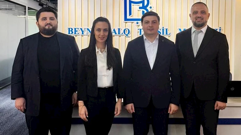 KAÜ heyeti Azerbaycan’da Ramal Şemşedli’nin eğitim kurumunu ziyaret etti