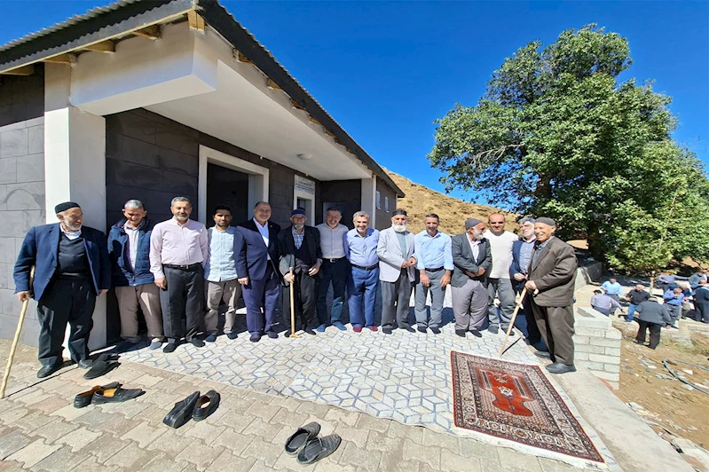 HÜDA PAR Bingöl İl Başkanı Alpaya, Yamaç ve Lotan köylerini ziyaret etti