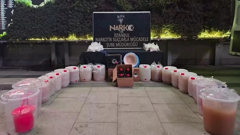 İstanbul’da 442 kilo uyuşturucu ele geçirildi: 7 şüpheli yakalandı