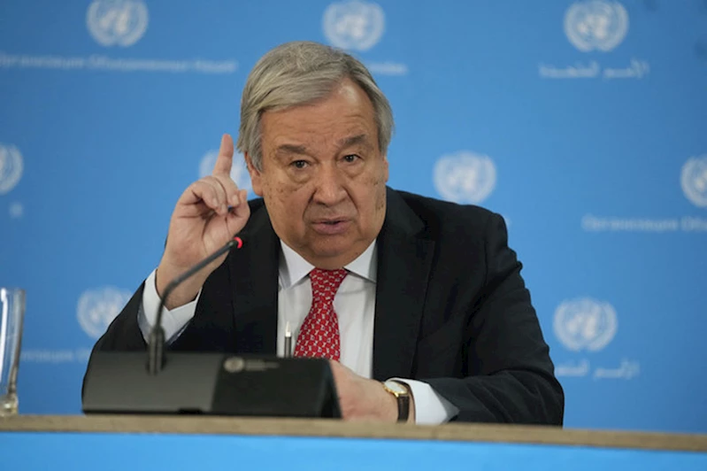 Guterres: israilden gelebilecek 