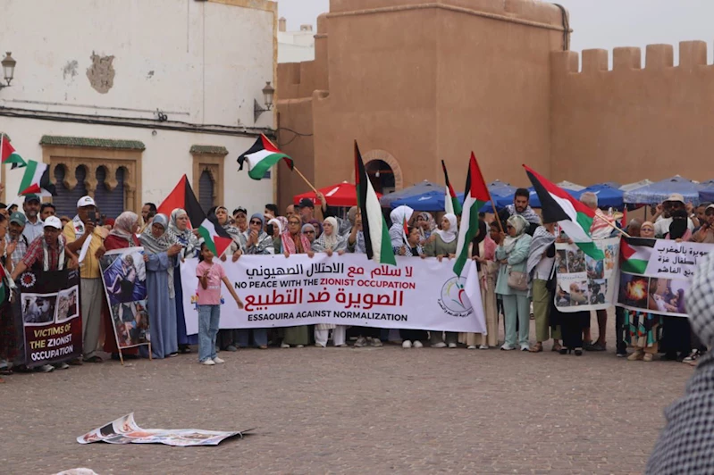 Fas’ta işgalcilerin konferansına protestolu tepki
