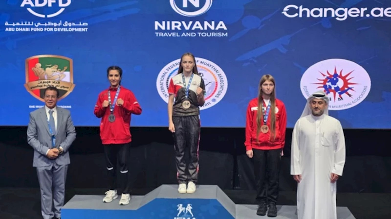 Adıyamanlı sporcu Ayşe İkra Erdoğan dünya ikincisi oldu   