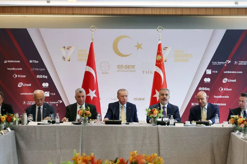 Cumhurbaşkanı Erdoğan New York’ta yatırımcılarla buluştu