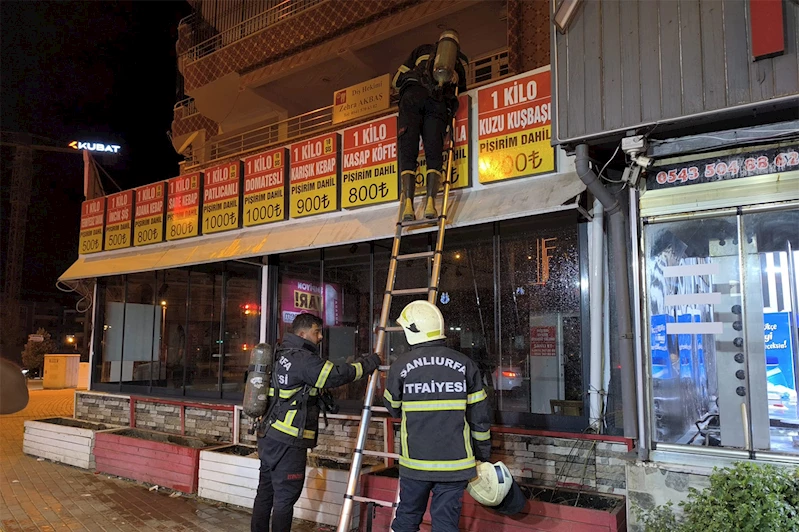Şanlıurfa’da kablo kaynaklı yangın korkuttu