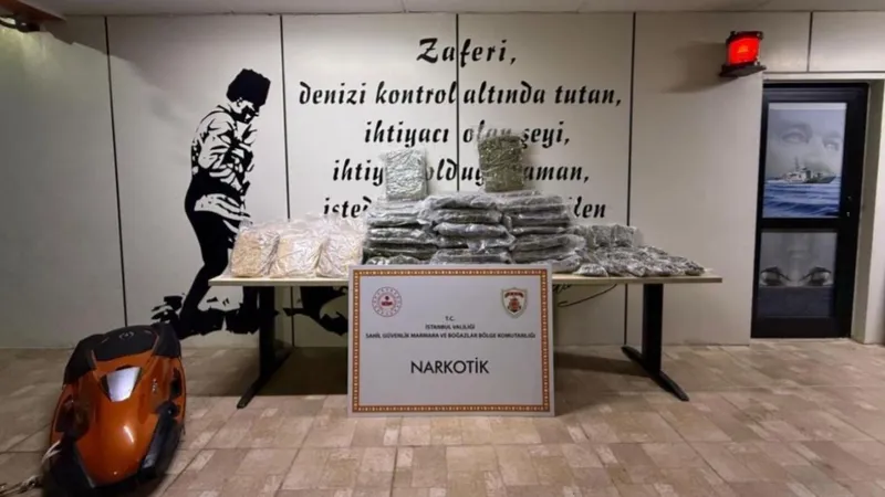 Kırklareli’de 114 kilo uyuşturucu yakalandı