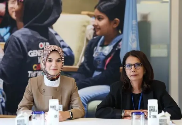 Bakan Göktaş, BM Özel Temsilcisi M’jid ile Görüştü