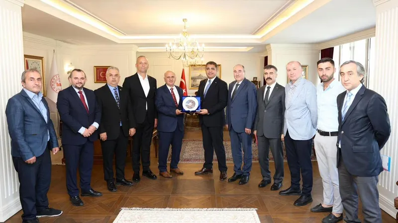 Vali Aslan, İst. Düzceliler Derneği’ni ağırladı