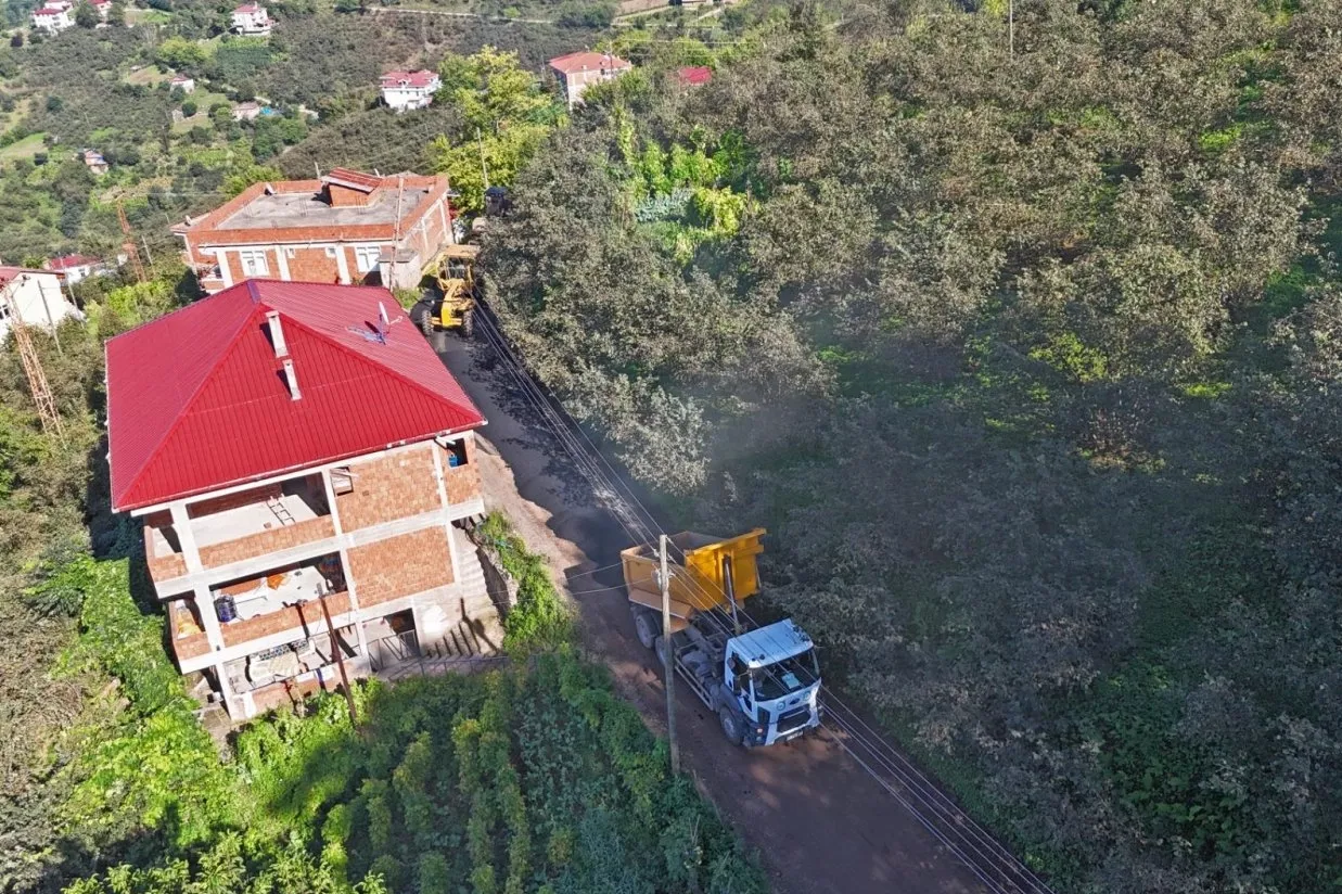 Ordu Ulubey’de asfalt sevinci