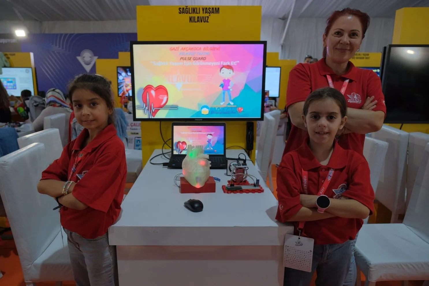 Kocaeli’nin genç dahileri TEKNOFEST’te ses getirdi