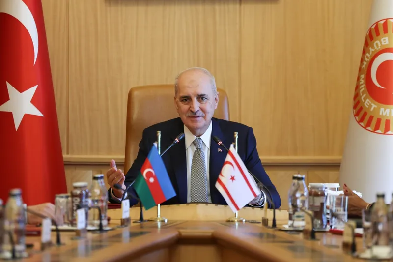 Kurtulmuş, Türkiye, Azerbaycan ve KKTC’nin parlamentolar arası dostluk gruplarını kabul etti