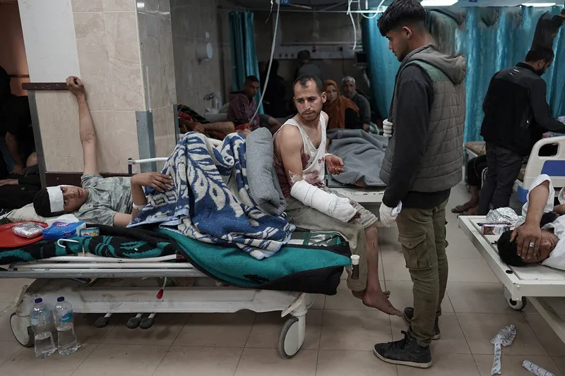 Gazze’de hastanelerde hizmetler durma noktasına geldi