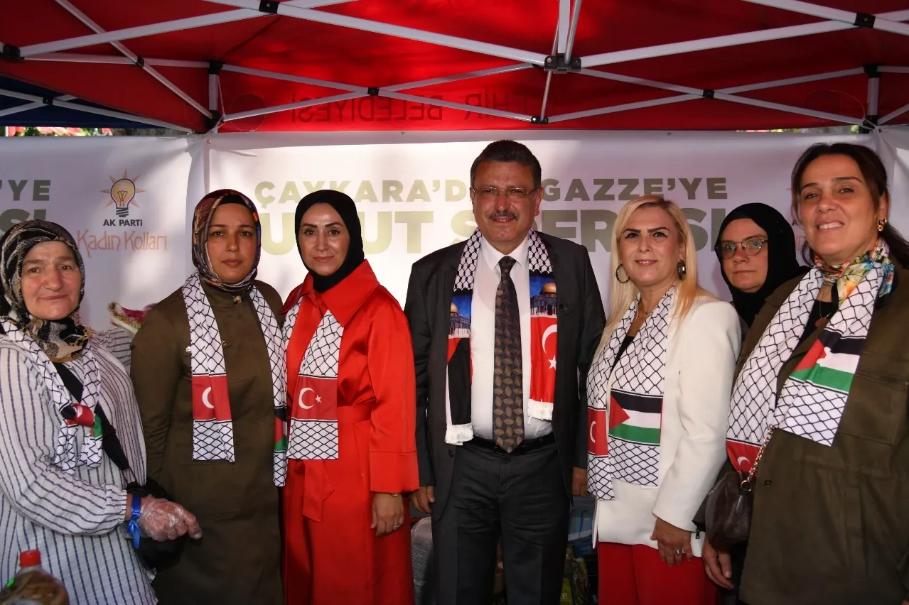 Trabzon’dan Gazze’ye gönül köprüsü