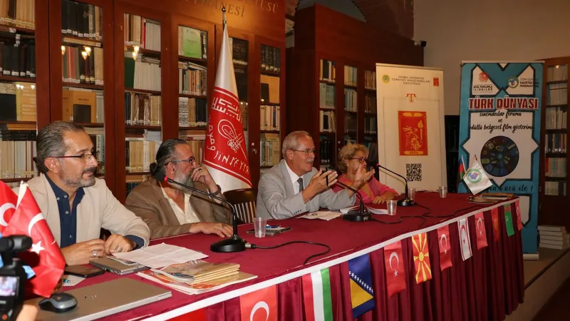 Türk Dünyası Sinemacılar Forumu İstanbul Üniversitesi Türkiyat Araştırmaları Enstitüsünde gerçekleştirildi