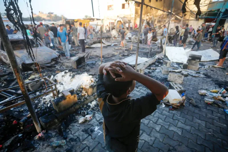 Katil rejim sığınmacı çadırlarını İHA