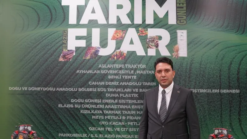 TSO Başkan Adayı Nurullah Öner Elazığ Tarım Fuarı’nda üreticilerle buluştu