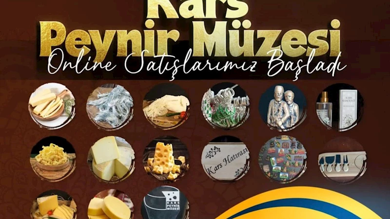 Kars Peynir Müzesi Online Satışlara Başladı
