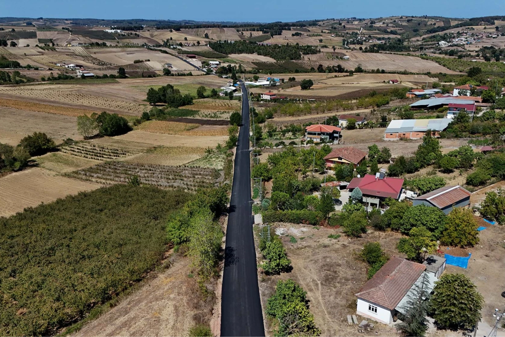 Söğütlü kırsalında ulaşıma konfor ve güven