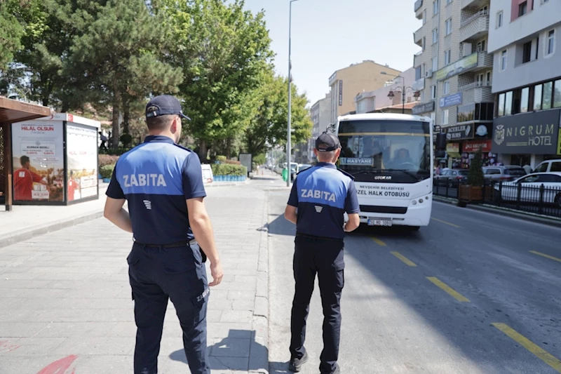 Toplu Taşıma Araçlarında Klima Denetimi Nevşehir’de Başladı