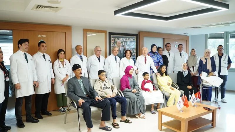 Bir haftada 4 nakil; Faslı çocuklara Türkiye’den umut