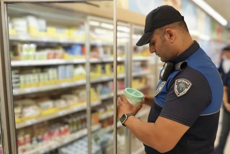 Kayseri Melikgazi zabıtasından sıkı denetim