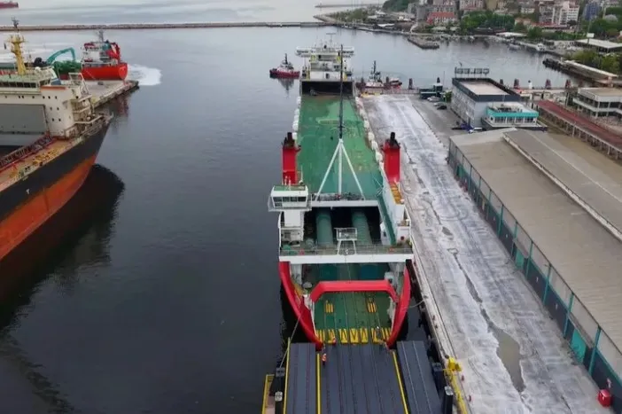 Bandırma-Tekirdağ Hattıyla Türkiye’nin İkinci Tren Feribotu Seferde