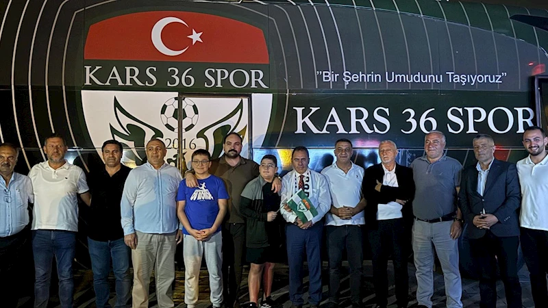 Kars36 Spor’a yeni takım otobüsü