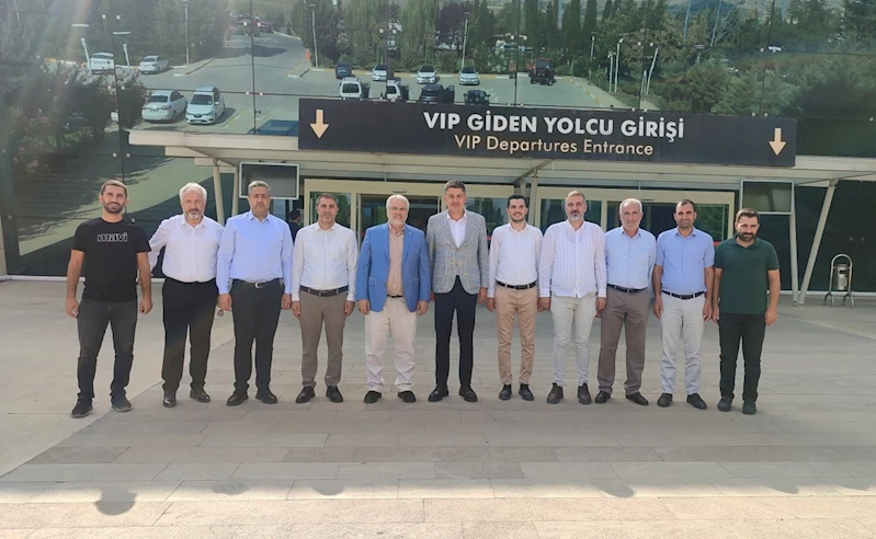 Milletvekili Doç Dr. İshak Şan, Adıyaman Havalimanı