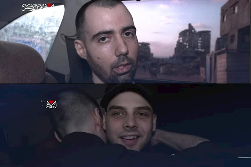 İşgal esirleri Gazze sokaklarında: 