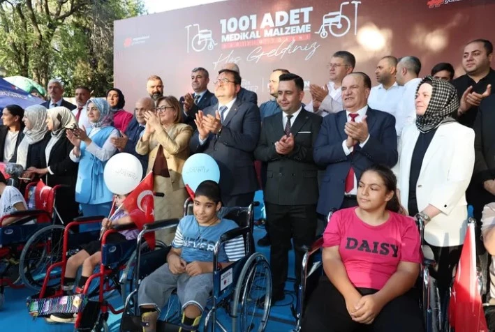 Gaziantep Büyükşehir’den Engellilere 1001 Hizmet Desteği