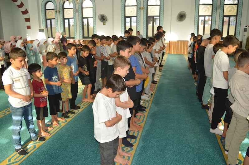 Çocuklara namaz bilinci kazandıran eğitim programı tamamlandı
