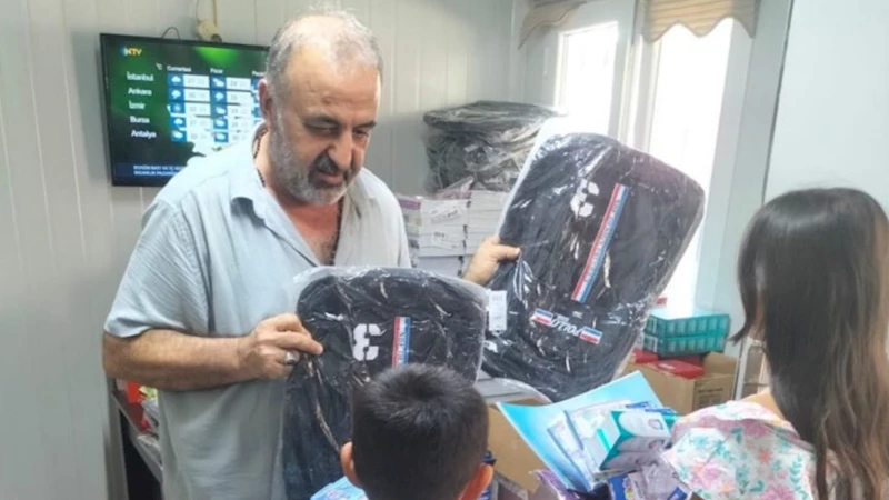 İstanbul’dan Adıyaman’a uzanan yardım eli 