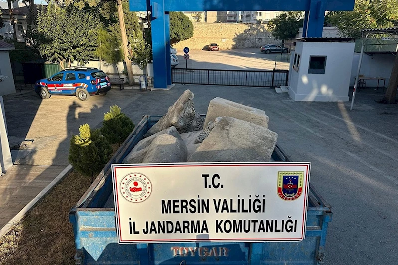 Mersin’de tarihi eser kaçakçılarına operasyon: 2 kişi gözaltında