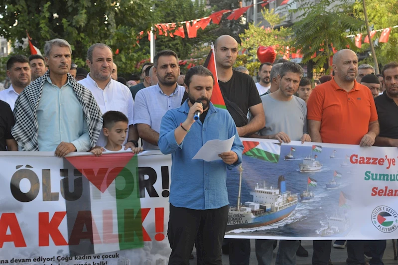 Siirt’ten Gazze’ye destek: Küresel Sumud Filosu