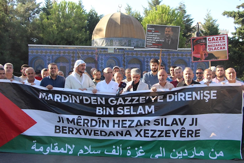 Mardin STK Temsilcileri: Sumud Filosu, başta askeri alanda olmak üzere her türlü desteklenmeli