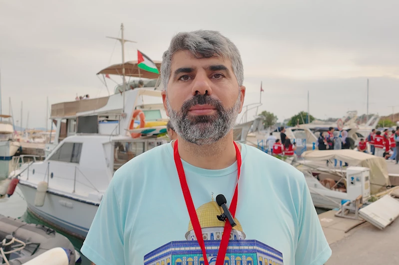 HÜDA PAR Milletvekili Dinç: Vicdanlarımız bizleri denizlere döktü inşallah Gazze