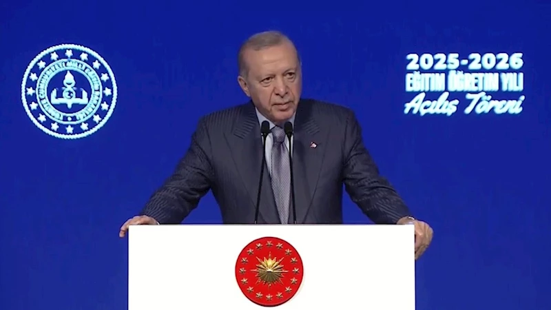 Cumhurbaşkanı Erdoğan: ‘Yeni eğitim öğretim yılının ana temaları aile ve yeşil vatan’ 
