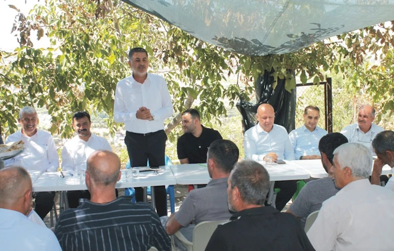 Milletvekili Şan, hafta sonu üç ilçede vatandaşlarla buluştu 