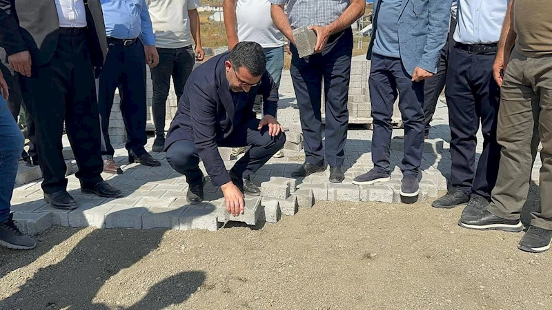 AK Parti Kars Milletvekili Adem Çalkın, KÖYDES Yatırımlarını inceledi