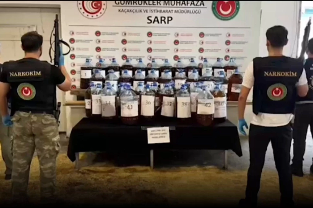 Sarp ve Gürbulak’ta dev uyuşturucu operasyonu!