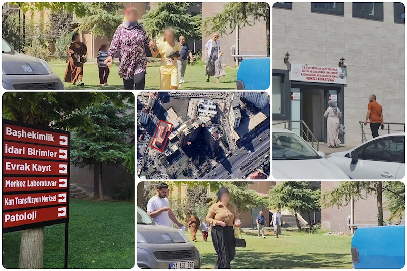 Diyarbakır Kadın Doğum Hastanesinde laboratuvar ayıbı mahremiyet bırakmadı